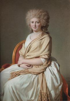 雅尅-路易 大衛 Portrait of Anne-Marie-Louise Thelusson, Comtesse de SorcyPortrait of Anne-Marie-Louise Thelusson, Comtesse de Sorcy